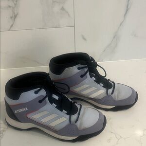 Adidas Terrex Kids Sneakers - Black, Gray, and White